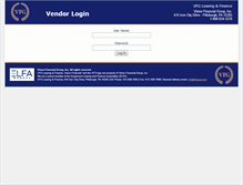Tablet Screenshot of portal.vfgusa.com